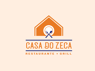 Casa do Zeca | Logotipo branding design logo