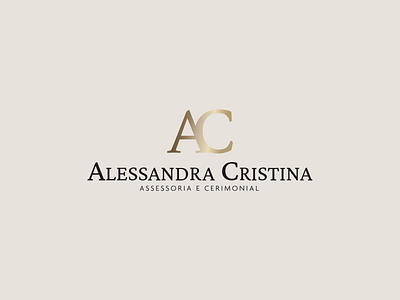 Alessandra Cristina | Logotipo branding design logo