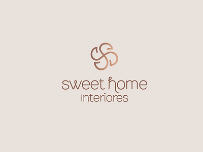 Sweet Home Interiores | Logotipo branding design logo