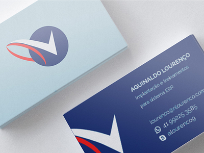Aguinaldo Lourenço | Business Card card design graphic design logo