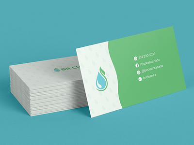 BR Clean | Logo & Business Card branding design graphic design logo vector