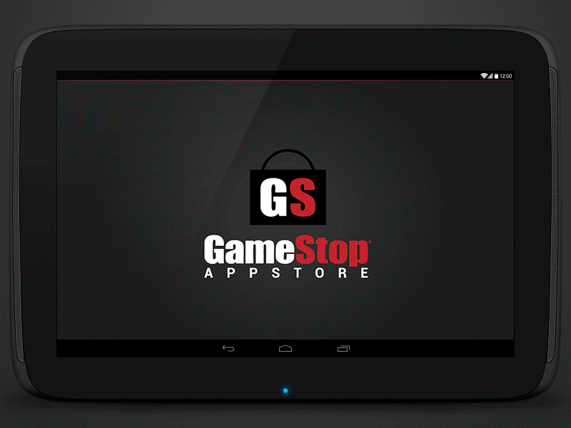 GameStop Android Game Store Concept