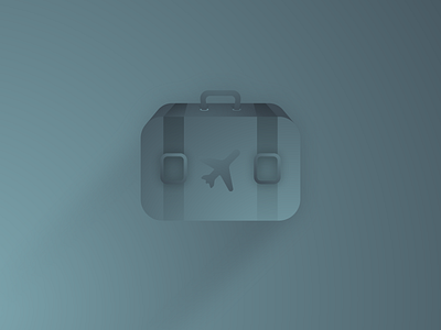 Suitcase Icon airport icon iconography suitcase travel