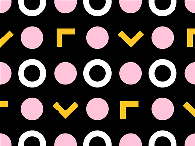 Yellow/Pink Pattern No. 1