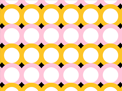 Yellow/Pink Pattern No. 2