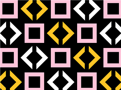 Yellow/Pink Pattern No. 3