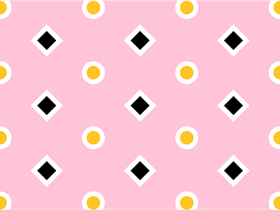 Yellow/Pink Pattern No. 8