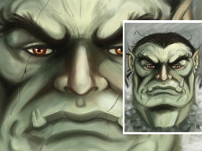 Orc Portrait I