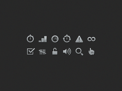 Phocus Site Icons by Marshall Bock on Dribbble