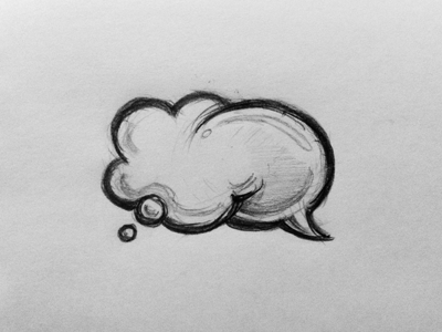 Dialoggs Logo Sketch (Combined) logo sketch