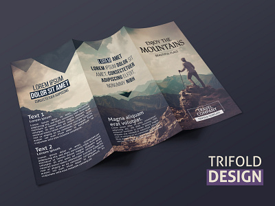 trifold design