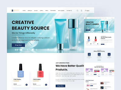 Shopify Beauty Product Landing Page