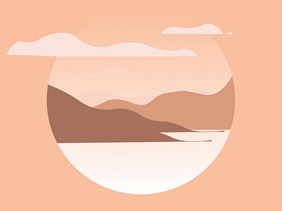 day 3 : Clouds climate cloud cloudy cool dribble illustration pale smooth color ui