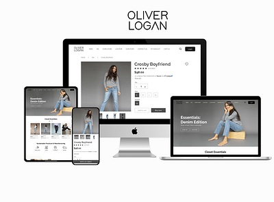 Shopify e-commerce website and mobile app apparel design appdevelopment clothing design ecommerce design ecommerce website ios app mobileappdesign mobileappdevelopment shopify store uxdesign