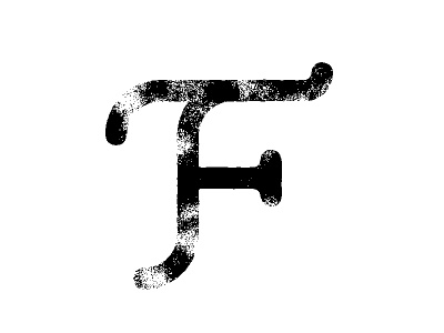 F Letter alphabet letter lettering minimal