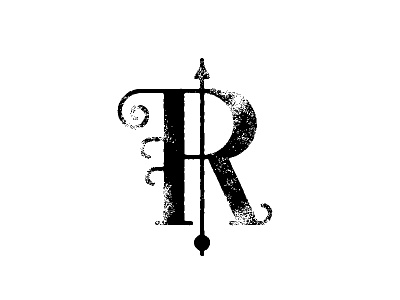 R Letter alphabet letter lettering minimal