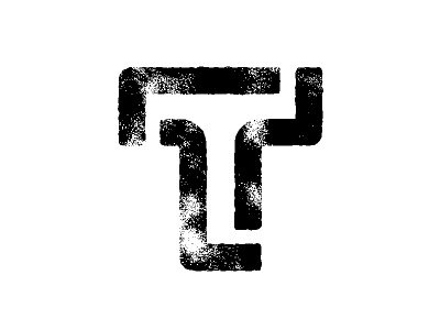 T Letter alphabet letter lettering minimal
