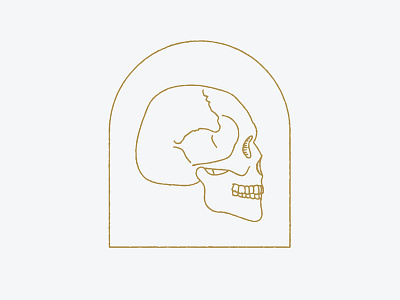 Skull Tombstone