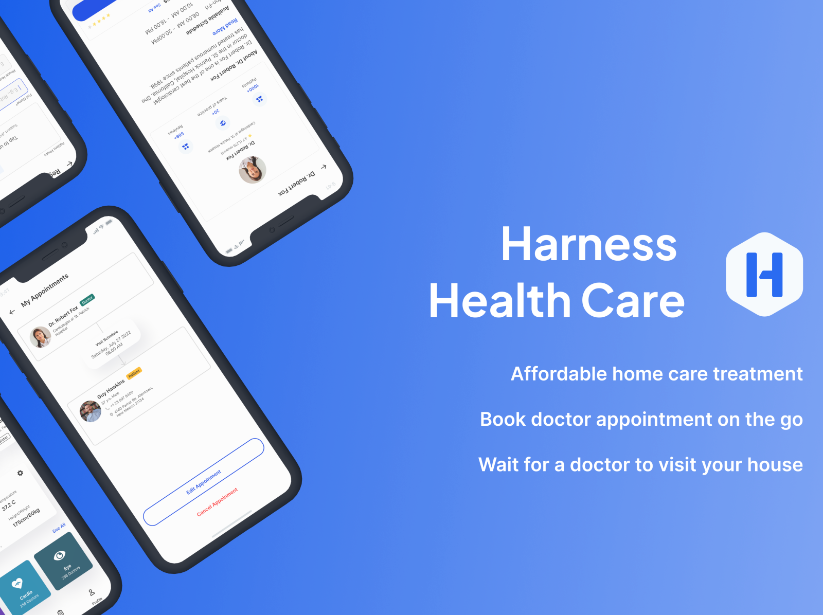 Harness Health Care by Natasya Valencia on Dribbble