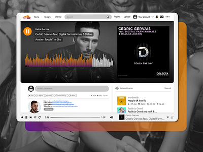 SoundCloud Logo New look adobe behance branding creative graphic design identity illustrator inspiration logo photoshop