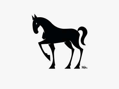 Black Horse Logo