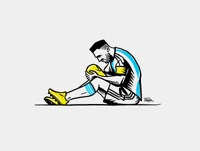 Messi 2022 argentina champion dohar finalist finals football futbol illustration leo messi messi qatar soccer vector art world cup