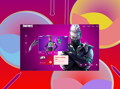 Web 1920 2 2x adobexd fortnite ui ux webdesign