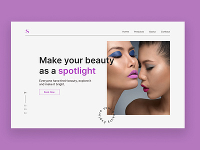 Women's Beauty Landing Page