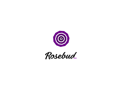 Rosebud - Logo Design branding clean design flat graphic design illustration logo vector