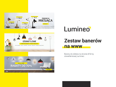 Lumineo banner banner ad banner design lamp light lighting social media social media design