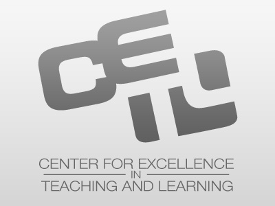 CETL Departmental Logo brand cetl education gray grey letters logo negative space