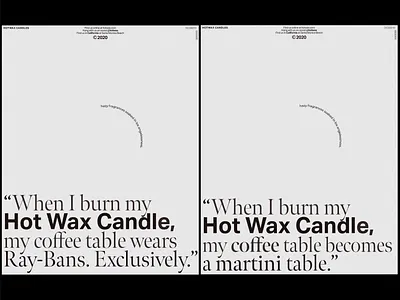 Hot Wax - Brand Design advertising art direction brand brand design brand identity branding branding concept california copy copywriting fragrance idenity poster poster art strategy