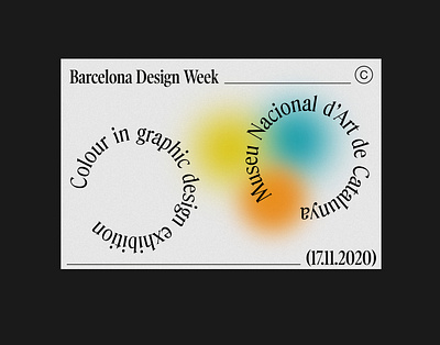 Barcelona Design Week - Event concept art direction barcelona brand design brand identity branding branding concept colour design design week event branding typography warm