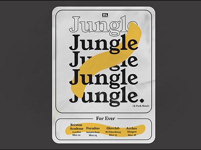 Jungle & Park Hotel - Poster Concept