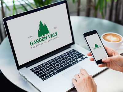 Garden Valy Branding Logo Design graphic design logo logo design logodesign