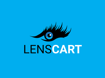 LENSCART branding design flatdesign illustration illustrator logo logo design logodesign vector illustration