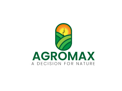 AGROMAX branding design flatdesign illustration illustrator logo logo design logodesign ui vector illustration