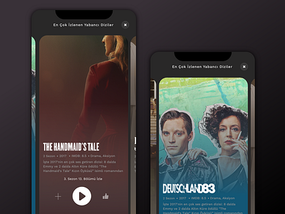 Mobile swipe gesture app inner page app series app ui app ui design broadcasting app cross platform app entertainment app hybrid app mobile movie app netflix ott app ott app ui over the top app product design ui design