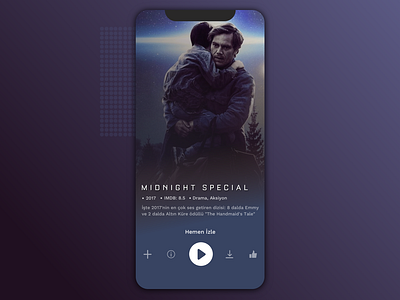 Mobile App Movie page