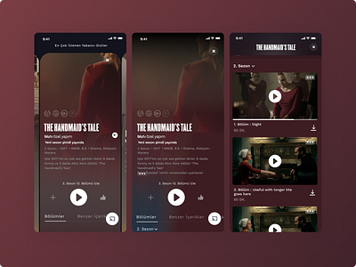 TV Series Details Page Design booking app cinema cinema app cinematic film minimal movie app movie art movie poster movies star ticket booking ui