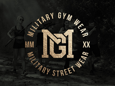 Military Gym Wear - logo design