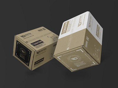 Craft packaging for online shipments. adobe photoshop branding design graphic design logo print