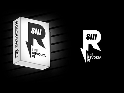 R83 - Revolta83, personal logo.