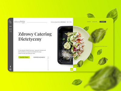 Dietetic catering website project