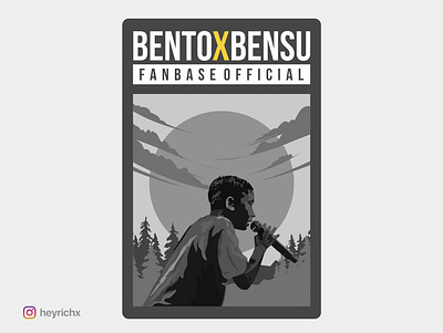 BENTOXBENSU Official design illustration vector