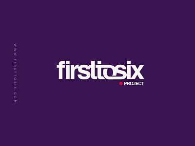 FIRSTTOSIX Project branding design logo