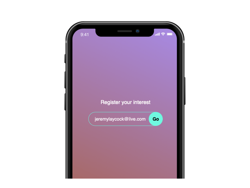 email submit interaction concept