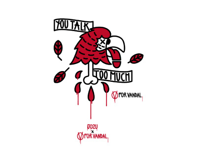 You Talk Too much x Jozu x V For vandal