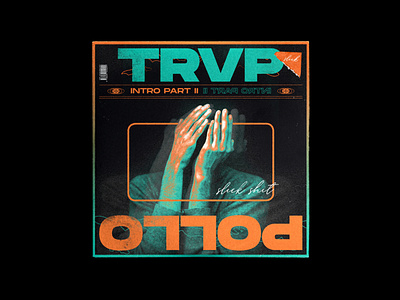 TRVP POLLO album art cover design hiphop music
