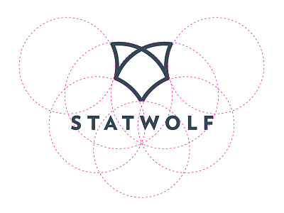 Wolf Logo Design Construction 150up branding construction graphic logo statwolf vector wolf
